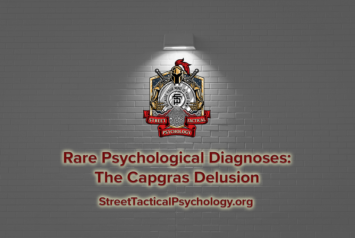 Rare Psychological Diagnoses: The Capgras Delusion